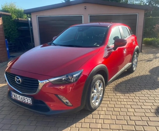 Mazda CX-3 cena 69000 przebieg: 90000, rok produkcji 2017 z Wągrowiec małe 37